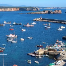 Port of Sagres seen from the way to the Viewpoint Ponta da Atalaia